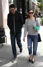EMMY ROSSUM and Sam Esmail Out in Beverly Hills