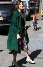 EMMY ROSSUM Arrives at ABC Studios in New York 1803