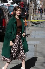 EMMY ROSSUM Arrives at ABC Studios in New York 1803