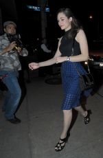EMMY ROSSUM Arrives at Craig