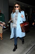 EMMY ROSSUM at Los Angeles International Airport 1903