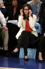 EMMY ROSSUM at New York Knicks Game in New York 1703