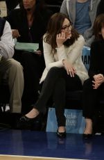 EMMY ROSSUM at New York Knicks Game in New York 1703