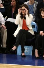 EMMY ROSSUM at New York Knicks Game in New York 1703