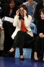 EMMY ROSSUM at New York Knicks Game in New York 1703