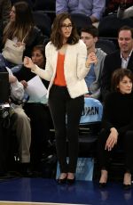 EMMY ROSSUM at New York Knicks Game in New York 1703