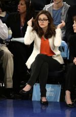 EMMY ROSSUM at New York Knicks Game in New York 1703