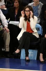 EMMY ROSSUM at New York Knicks Game in New York 1703