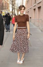 EMMY ROSSUM Leaves The View in New York