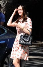 EMMY ROSSUM Out and About in Beverly Hills 1403
