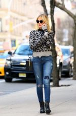 ERIN HEATHERTON Out and About in New York 1803