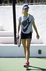 EUGENIE BOUCHARD at 2015 Desert Smash in La Quinta