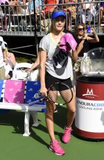 EUGENIE BOUCHARD at 2015 Desert Smash in La Quinta