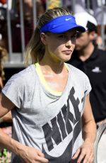EUGENIE BOUCHARD at 2015 Desert Smash in La Quinta