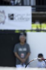 EUGENIE BOUCHARD at 2015 Desert Smash in La Quinta