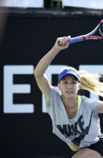 EUGENIE BOUCHARD at 2015 Desert Smash in La Quinta
