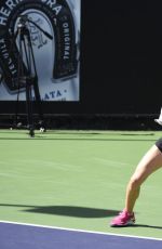 EUGENIE BOUCHARD at 2015 Desert Smash in La Quinta