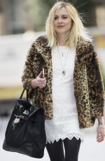 FEARNE COTTON Arrives at BBC Radio 1 in London