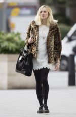 FEARNE COTTON Arrives at BBC Radio 1 in London