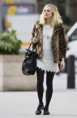 FEARNE COTTON Arrives at BBC Radio 1 in London