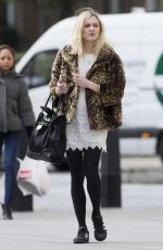 FEARNE COTTON Arrives at BBC Radio 1 in London