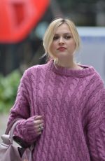 FEARNE COTTON Arrives at BBC Radio 1 Studio  in London 2403
