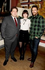 FELICITY JONES at True Story Press Conference in New York