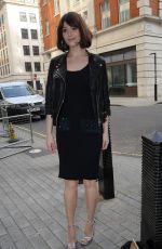 GEMMA ARTERTON Arrives at BBC Radio 1 Studios in London 1203