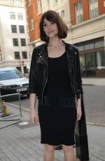 GEMMA ARTERTON Arrives at BBC Radio 1 Studios in London 1203
