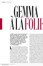 GEMMA ARTERTON in Grazia Magazine, March 2015 Issue