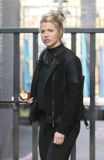 GEMMA ATKINSON Leaves ITV Studios in London 1103
