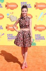 GENEVIEVE HANNELIUS at 2015 Nickelodeon Kids Choice Awards in Inglewood