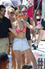 GIG HADID at VS Pink Nation Ultimate Spring Break Bash in Miami Beach