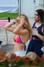 GIG HADID at VS Pink Nation Ultimate Spring Break Bash in Miami Beach