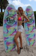 GIG HADID at VS Pink Nation Ultimate Spring Break Bash in Miami Beach