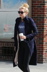 GIG HADID in Tights Out and About in New York 1903
