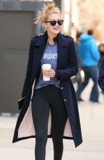 GIG HADID in Tights Out and About in New York 1903