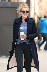 GIG HADID in Tights Out and About in New York 1903