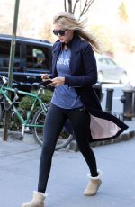 GIG HADID in Tights Out and About in New York 1903