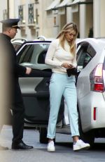GIG HADID Out and About in Paris 1103