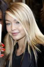 GIGI HADID at Balmain Fashion Show in Paris