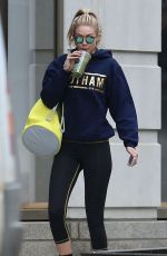 GIGI HADID in Leggings Leaves a Gym in New York 1703
