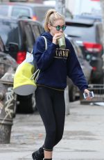 GIGI HADID in Leggings Leaves a Gym in New York 1703