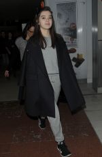 HAILEE STEINFELD at Charles De Gaulle Airport in France
