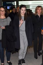 HAILEE STEINFELD at Charles De Gaulle Airport in France