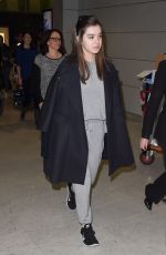 HAILEE STEINFELD at Charles De Gaulle Airport in France
