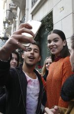 HAILEE STEINFELD at Christian Dior Fashion Show in Paris