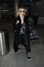 HEIDI KLUM at LAX Airport in Los Angeles