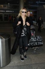 HEIDI KLUM at LAX Airport in Los Angeles