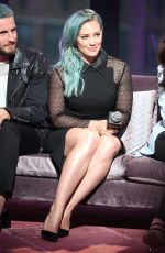 HILARY DUFF at AOL Build Speaker Series in New York